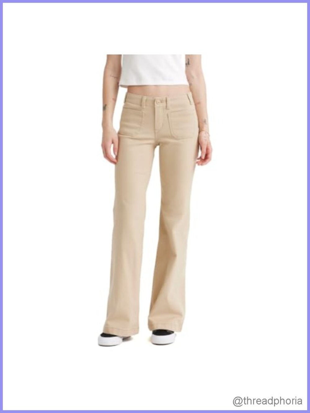 Low Rise Flare Denim Pants Slim Hip Thigh 2000s Style Stretch